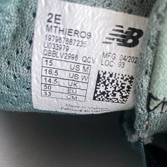 New Balance Fresh Foam x Hierro V9 ‘Dark Juniper’ Men Sneakers- SZ 15 2E main image 11
